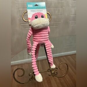 Zippy Paws Spencer the Crinkle & Squeaker Monkey -  11”